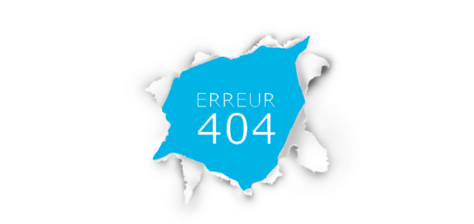 erreur 404