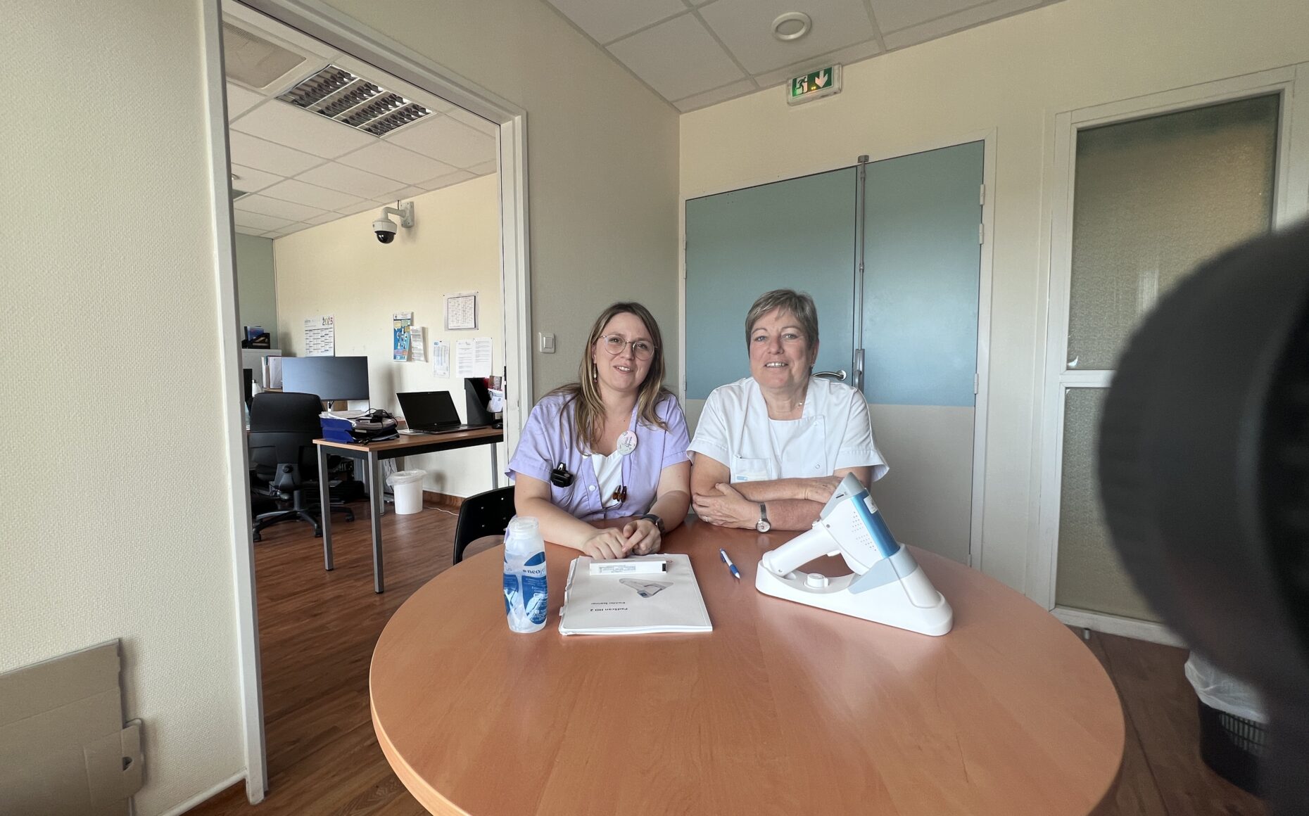 ehpad bladder scan nouvelles technologies
